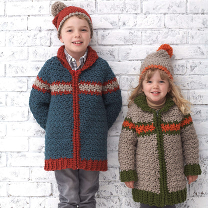 Bernat Crochet Kiddie Car Coat Version 2