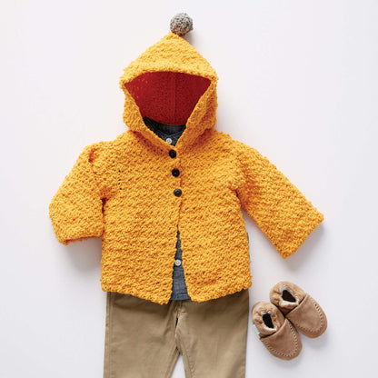 Bernat Elfin Crochet Cardigan 12 mos