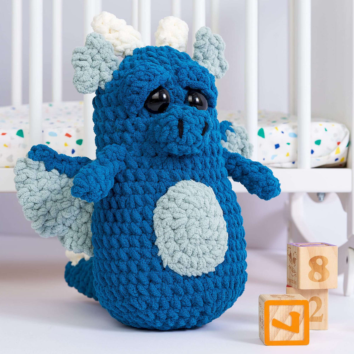 Crochet Toy made in Bernat Baby Blanket yarn