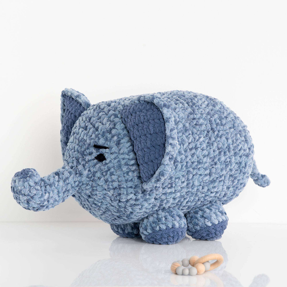 Crochet Toy made in Bernat Baby Blanket yarn