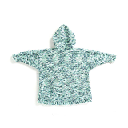 Bernat Lounge Around Crochet Blanket Hoodie XS/XL