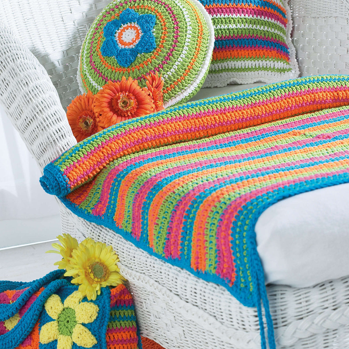 Crochet Accessory made in Bernat Handicrafter Cotton yarn