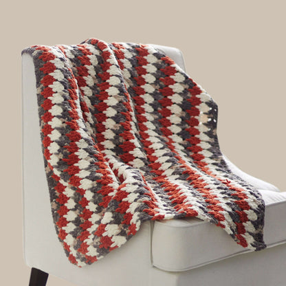 Bernat Larksfoot Crochet Blanket Version 2
