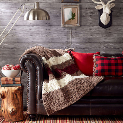 Bernat Hibernate Crochet Blanket Crochet Blanket made in Bernat Blanket yarn