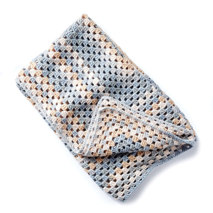 Bernat All for One Crochet Blanket Crochet Blanket made in Bernat Pop! yarn