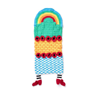Bernat Over the Rainbow Crochet Snuggle Sack Single Size