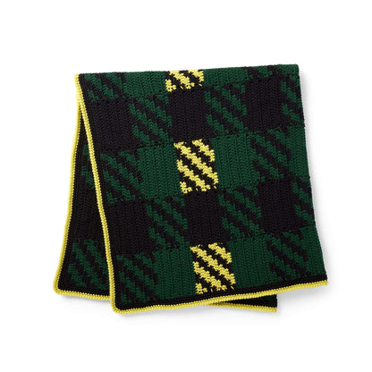 Bernat Check Please Blanket Single Size