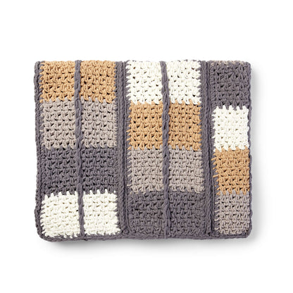 Bernat Keep In Check Crochet Blanket Crochet Blanket made in Bernat Blanket yarn