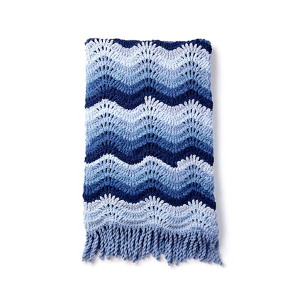 Bernat High Tide Crochet Blanket Crochet Blanket made in Bernat Blanket yarn