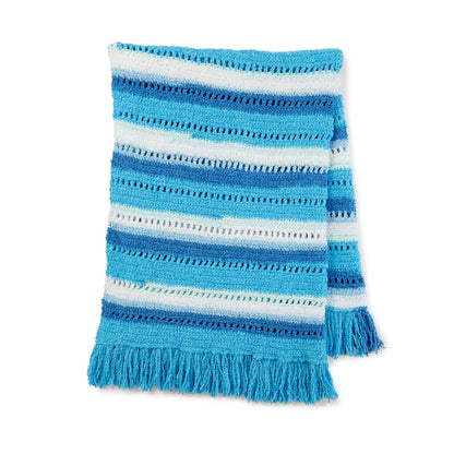 Bernat Soft and Breezy Crochet Blanket Crochet Blanket made in Bernat Blanket Breezy yarn