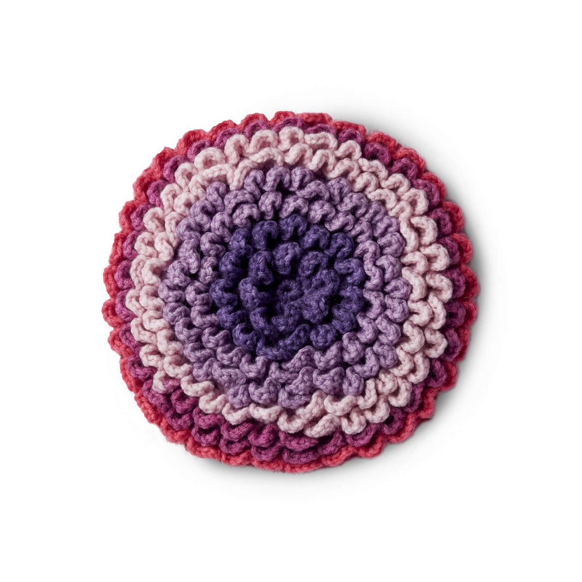 Crochet Blanket made in Bernat Pop! yarn