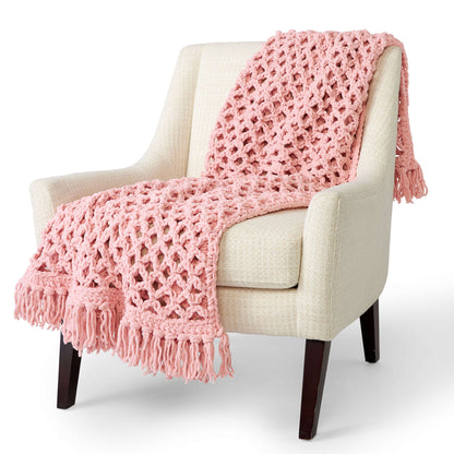 Bernat Love Knot Crochet Blanket Crochet Blanket made in Bernat Blanket yarn