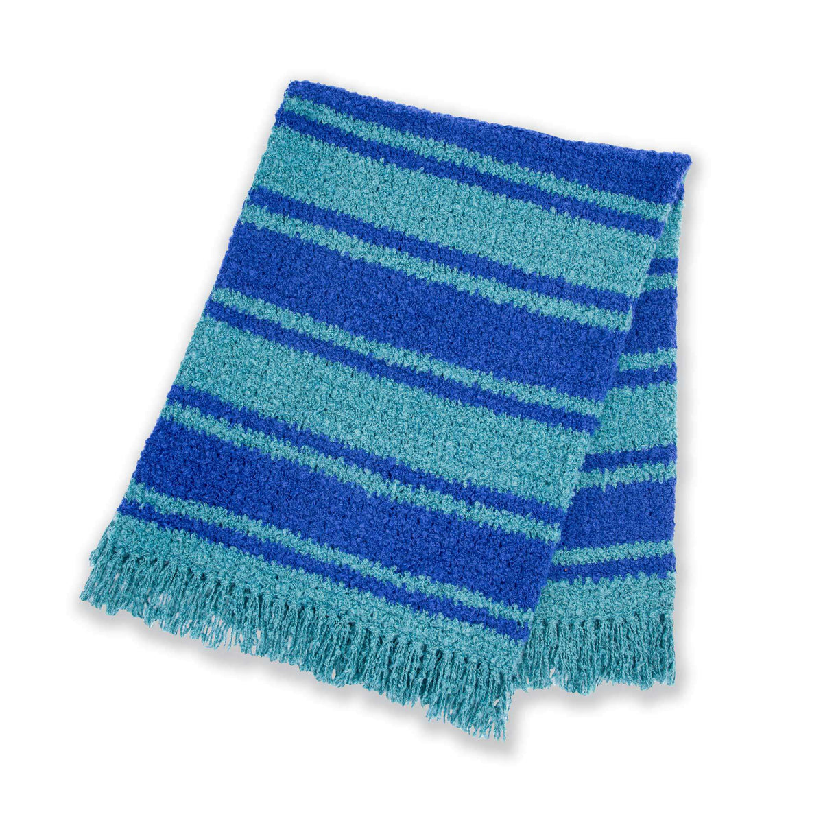 Crochet Blanket made in Bernat Freesia yarn
