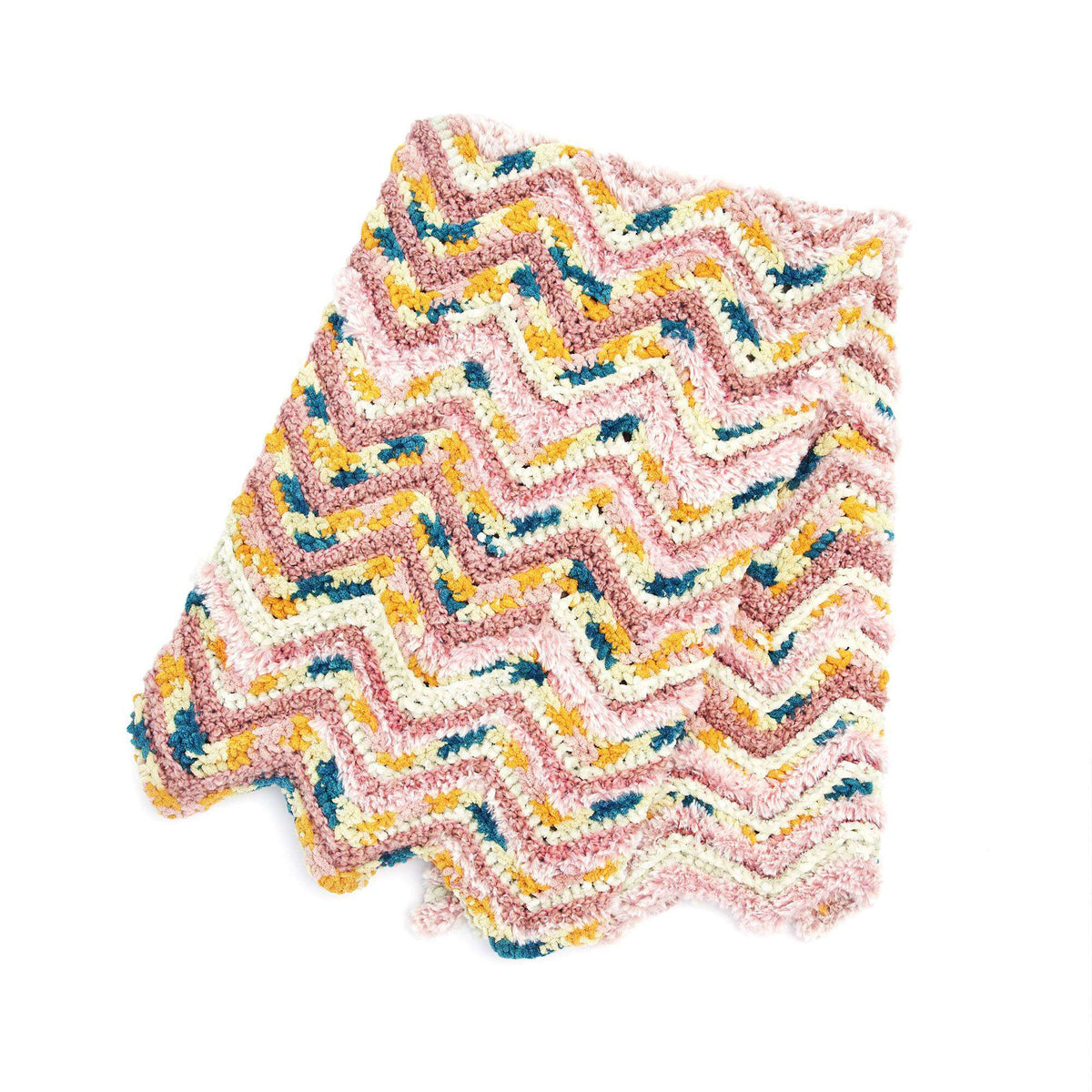 Crochet Blanket made in Bernat Casa yarn