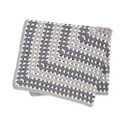 Bernat Rectangle Granny Crochet Blanket Crochet Blanket made in Bernat Blanket yarn