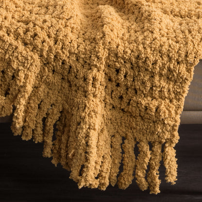 Bernat Family Room Crochet Blanket Crochet Blanket made in Bernat Sheepy yarn