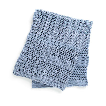 Bernat Crochet Simple Framed Blanket Crochet Blanket made in Bernat Forever Fleece yarn