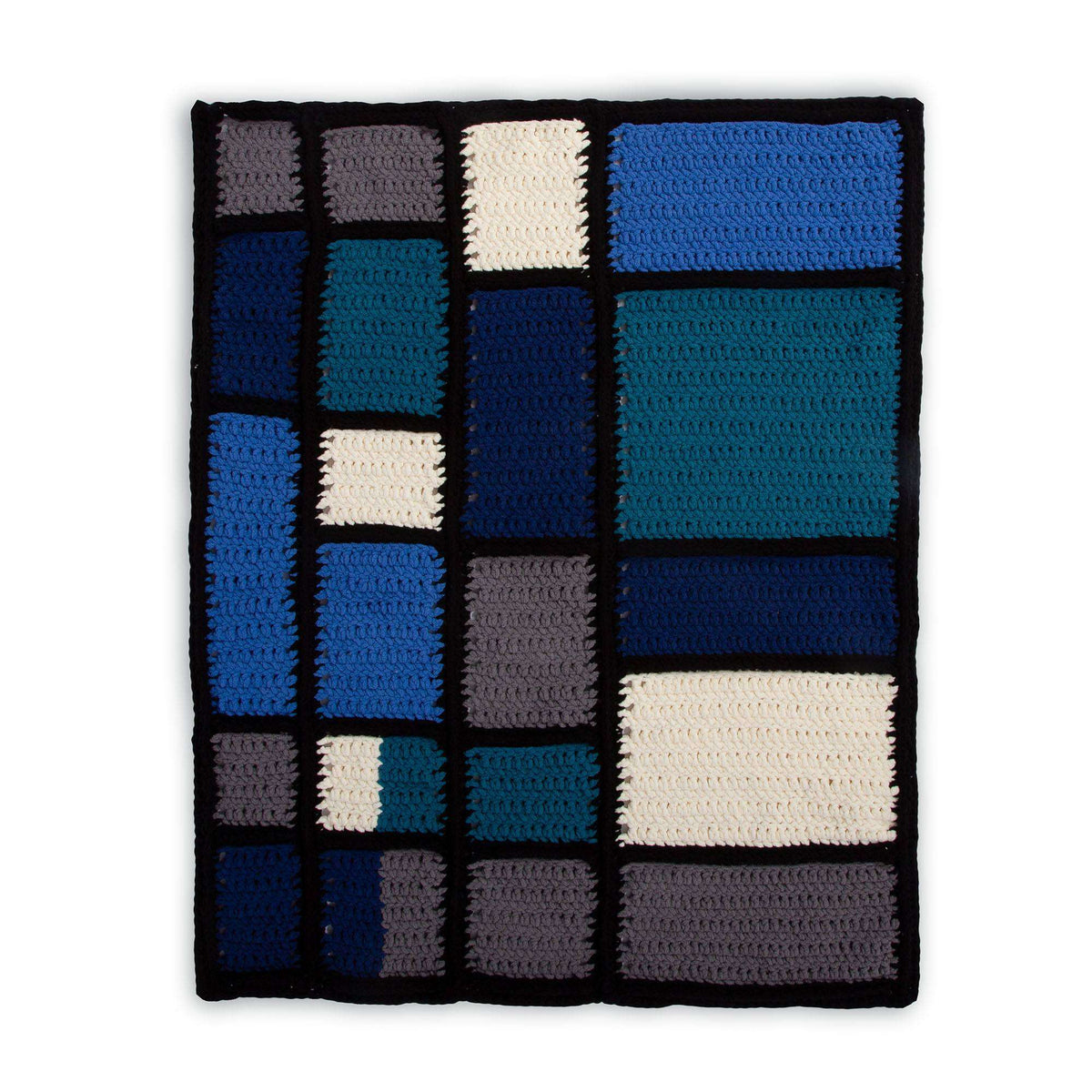Crochet Blanket made in Bernat Blanket O'Go yarn