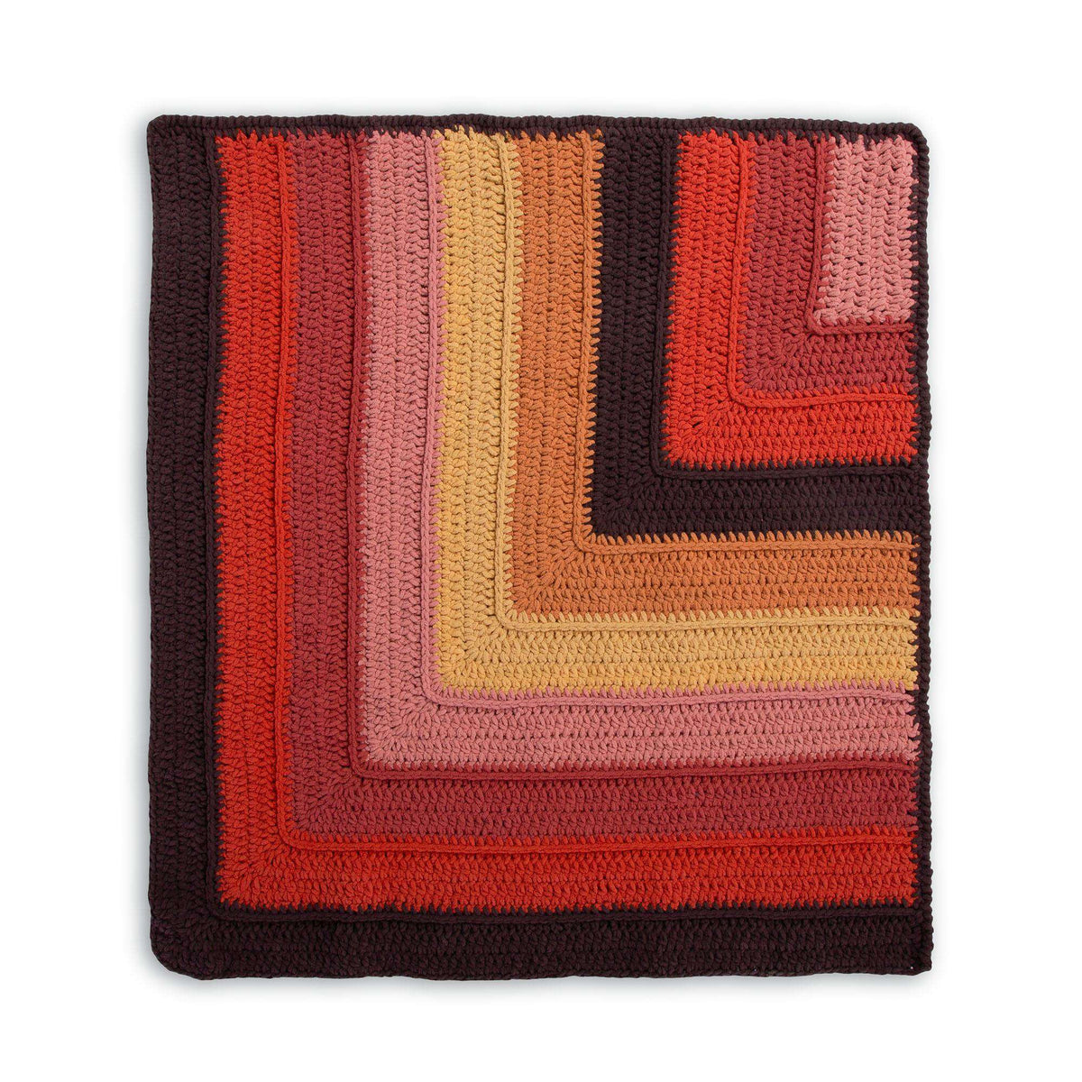 Crochet Blanket made in Bernat Blanket O'Go yarn