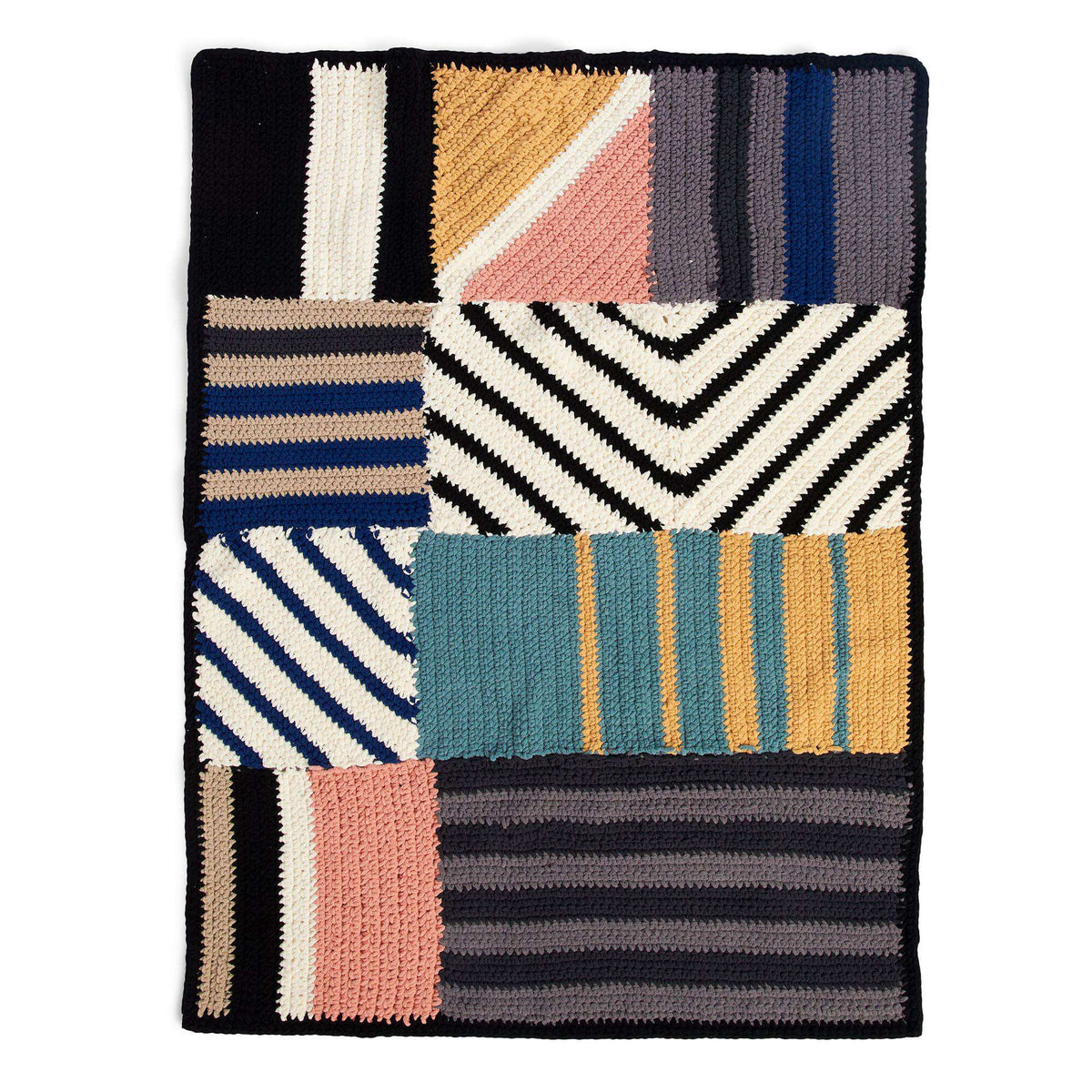 Crochet Blanket made in Bernat Blanket O'Go yarn