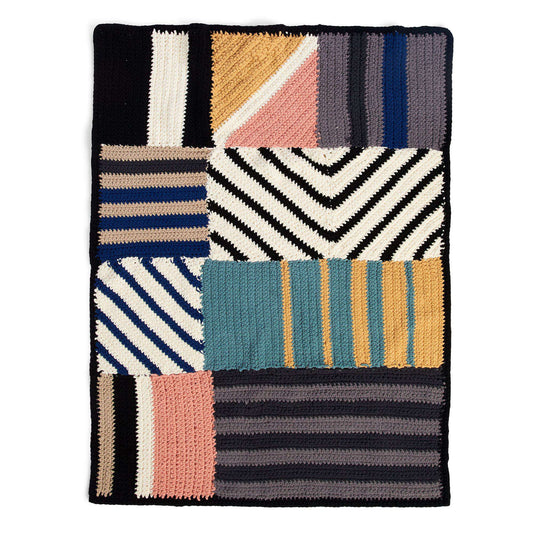 Crochet Blanket made in Bernat Blanket O'Go yarn