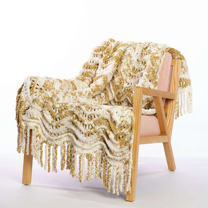 Bernat Big Splash Crochet Blanket Crochet Blanket made in Bernat Blanket Tie Dye-ish yarn