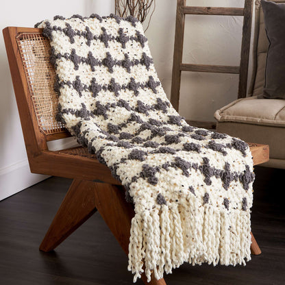 Bernat Bobble Grid Crochet Blanket Crochet Blanket made in Bernat Blanket Confetti yarn
