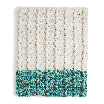 Bernat Dipped End Crochet Blanket Crochet Blanket made in Bernat Blanket Extra Thick yarn