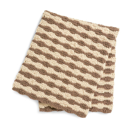 Bernat Calming Waves Crochet Blanket Crochet Blanket made in Bernat Blanket yarn