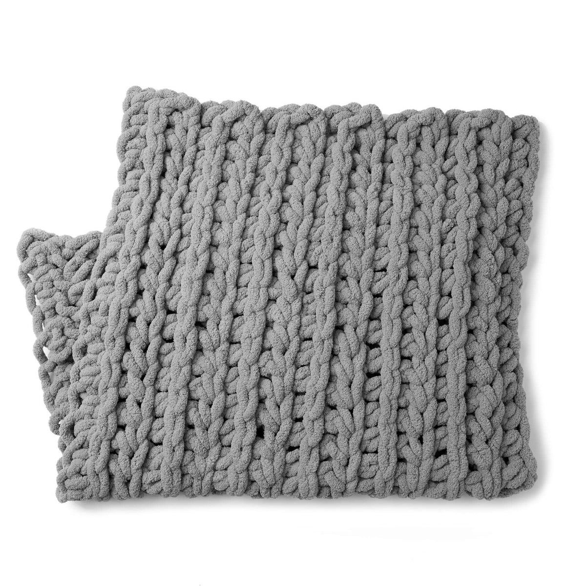Crochet Blanket made in Bernat Blanket Extra Thick yarn