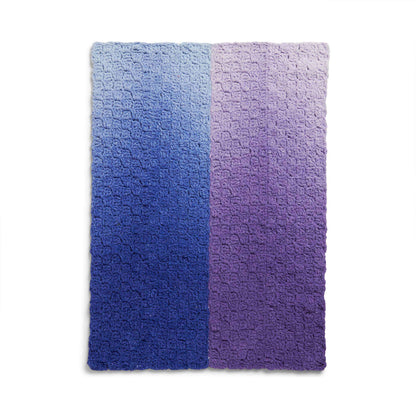 Bernat Chevron C2C Crochet Blanket Crochet Blanket made in Bernat Blanket Perfect Phasing yarn