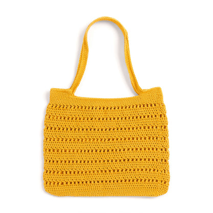 Bernat Crochet Cluster Tote Crochet Tote Bag made in Bernat Softee Cotton yarn