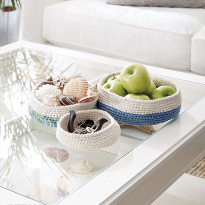 Bernat Crochet Nesting Bowls L
