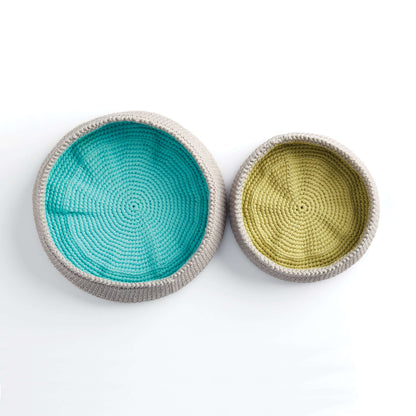 Bernat Color Pop Crochet Baskets Large