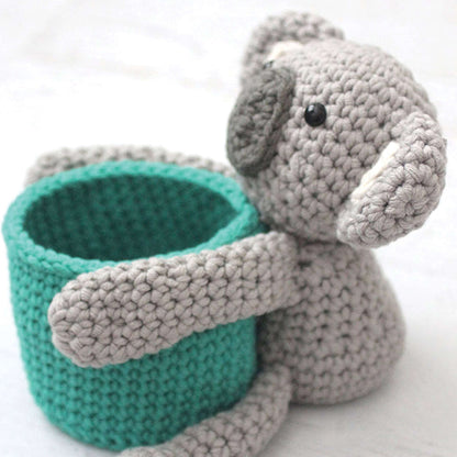 Bernat Koala Crochet Basket Crochet Basket made in Bernat Beyond yarn