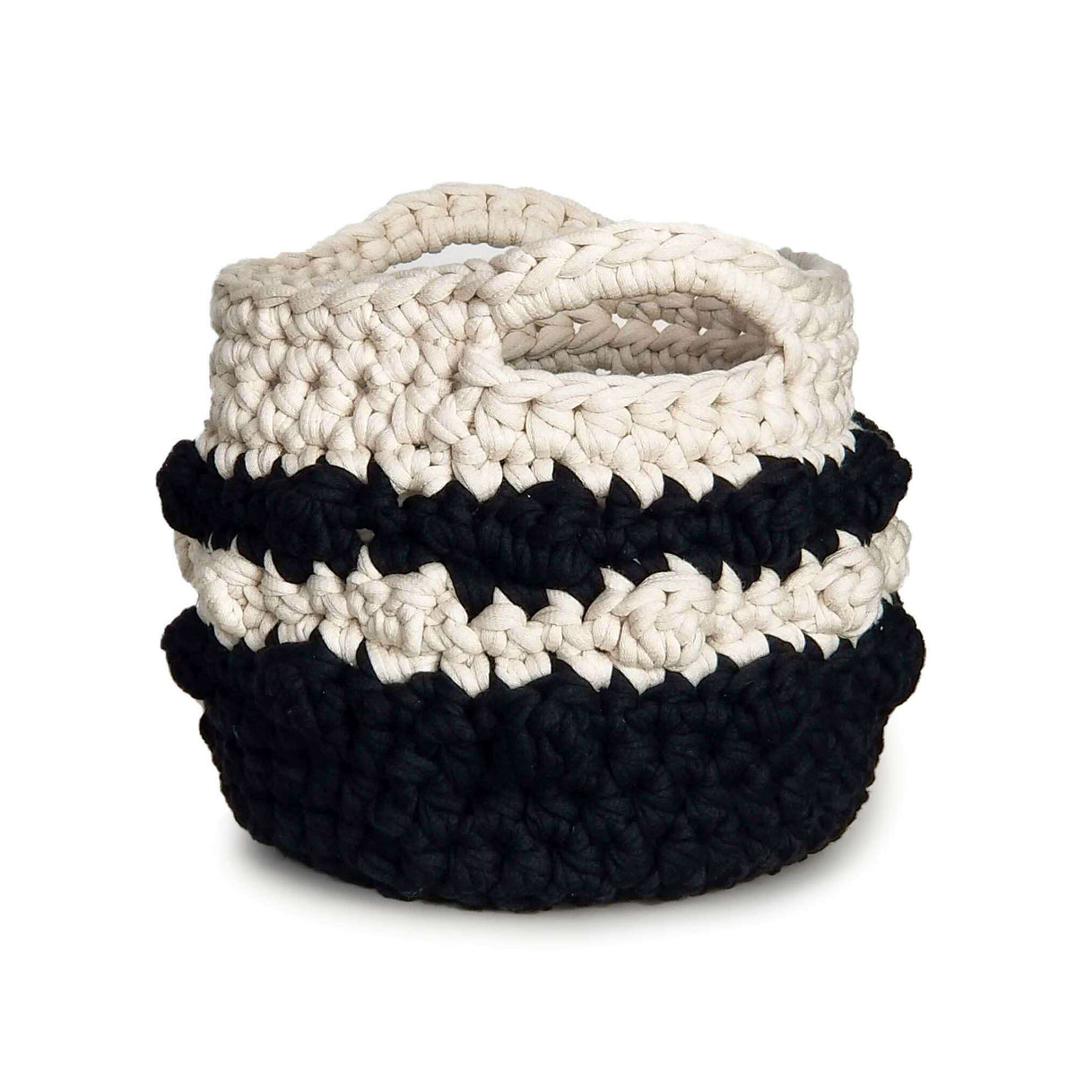 Crochet Basket made in Bernat Maker Home Dec yarn