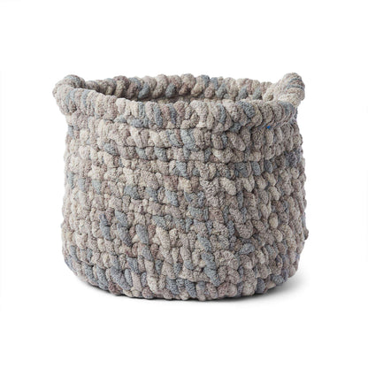 Bernat Easy Crochet Basket Crochet Basket made in Bernat Blanket Extra Thick yarn