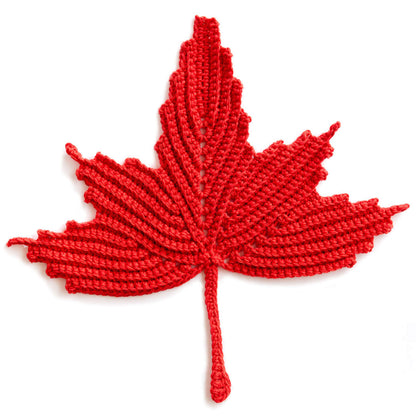Bernat Maple Leaf Crochet Dishcloth Crochet Dishcloth made in Bernat Handicrafter Cotton yarn