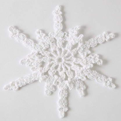 Bernat Crochet Twinkling Snowflakes Single Size
