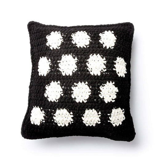 Crochet Pillow made in Bernat Blanket yarn