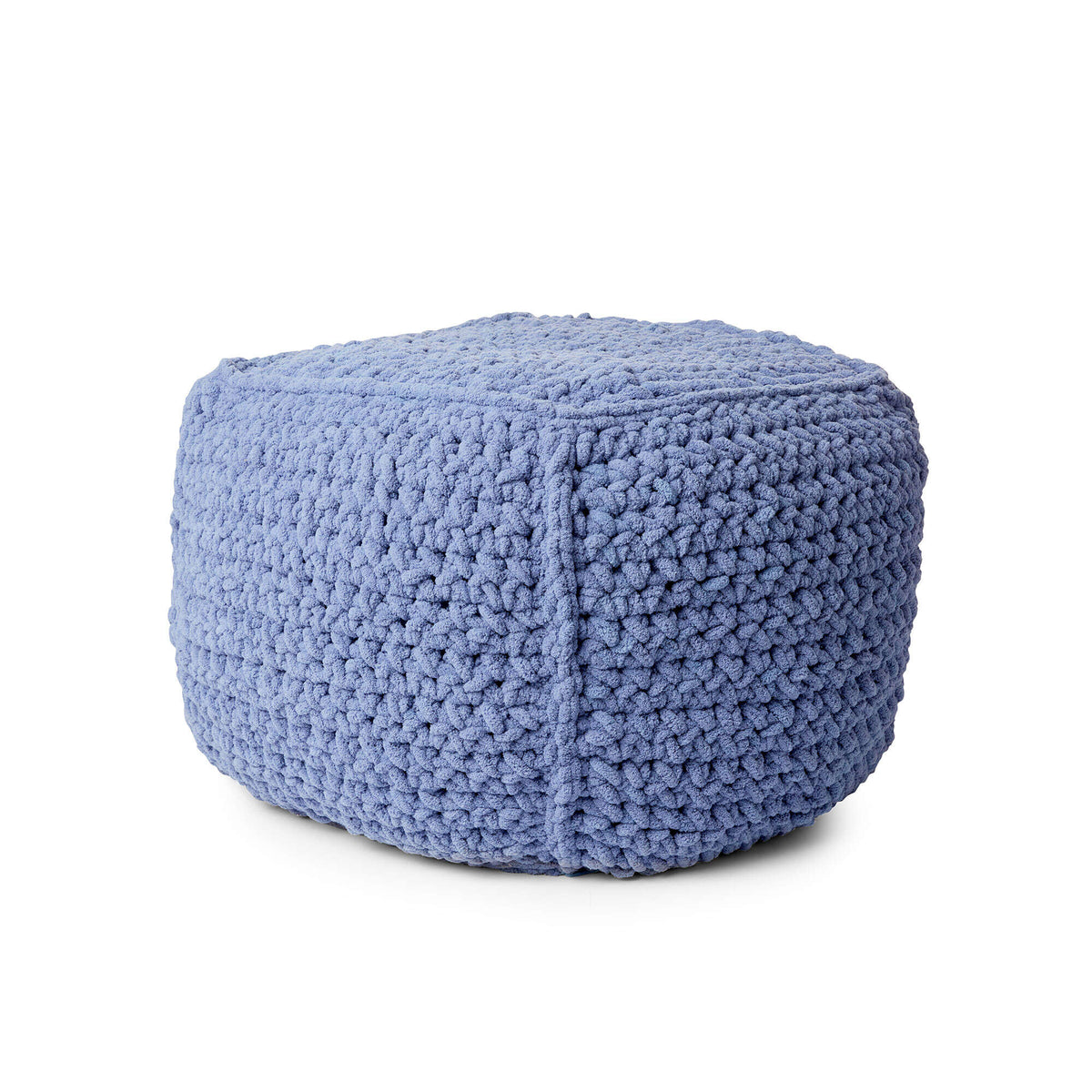 Crochet Pillow made in Bernat Blanket Extra yarn