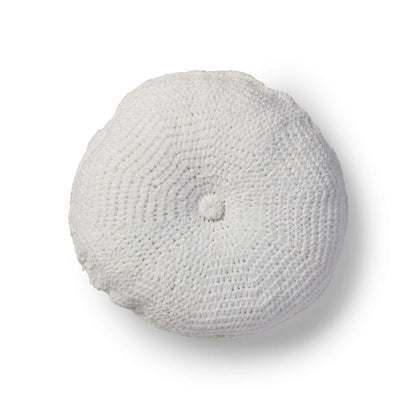 Bernat Tufted Crochet Pillow Quiet Pink
