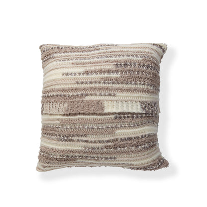 Bernat Textured Crochet Floor Pillow Single Size
