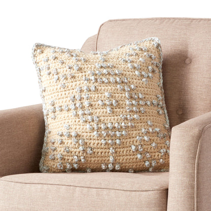 Bernat Texturific Twist Crochet Pillow Single Size