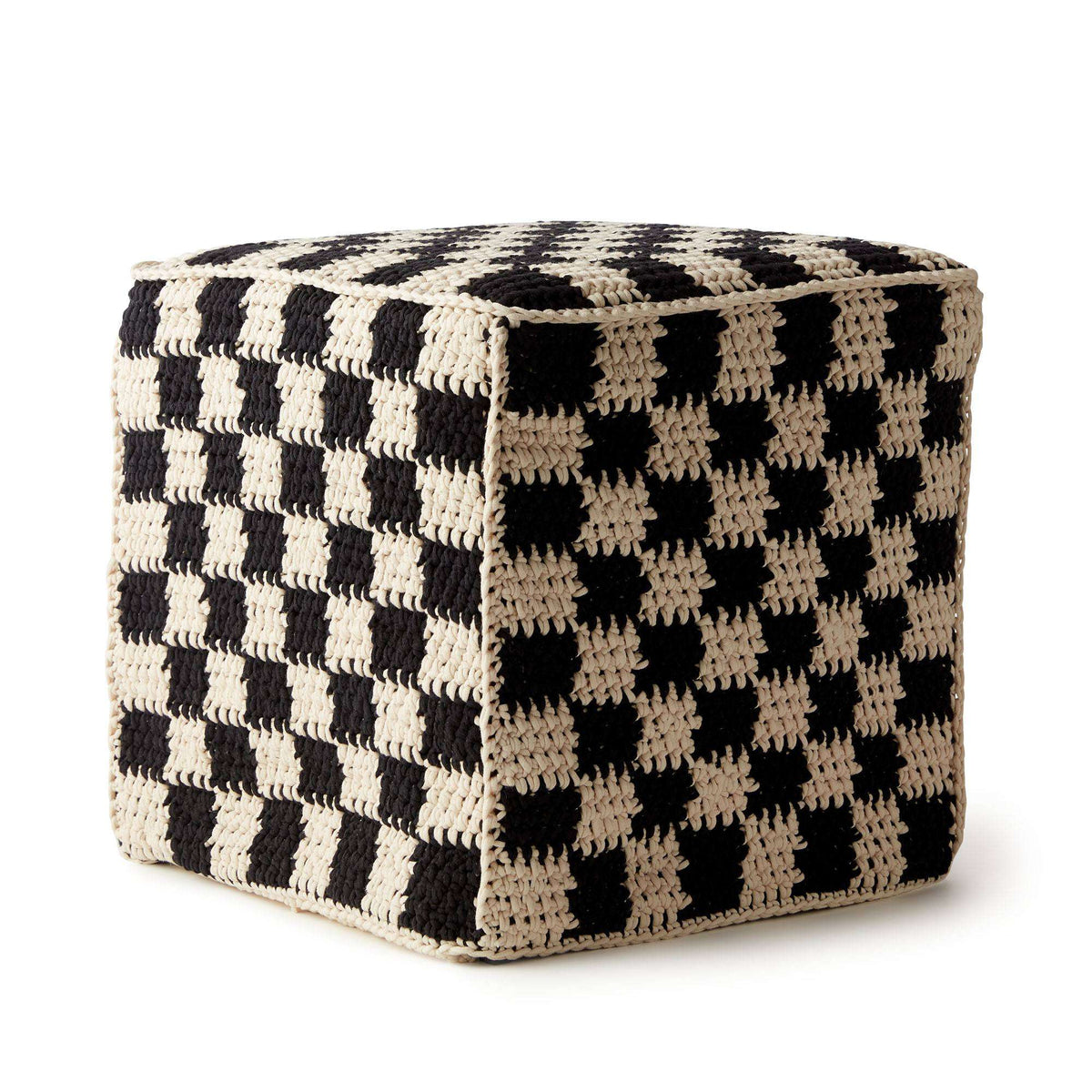 Crochet Pillow made in Bernat Maker Home Dec yarn