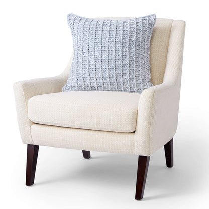 Bernat Velvet Waffle Crochet Pillow Single Size