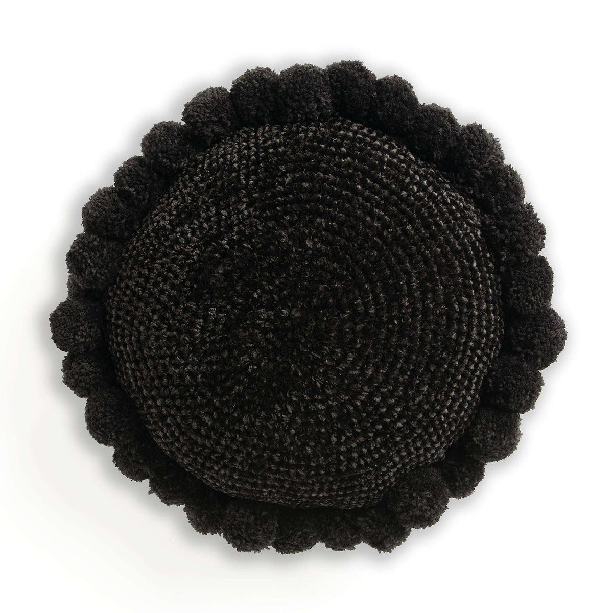 Crochet Pillow made in Bernat Velvet yarn