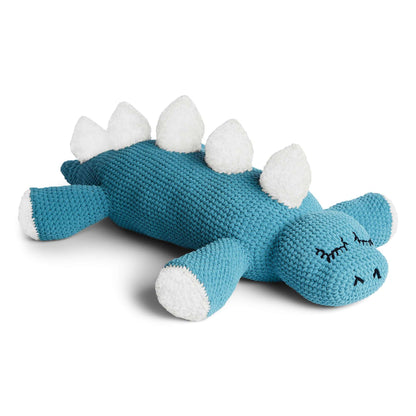 Bernat Snug-O-Saurus Crochet Body Pillow Crochet Pillow made in Bernat Baby Blanket yarn