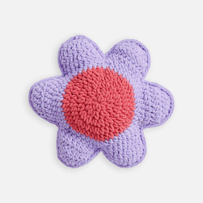 Bernat Crochet Flower Pillows Version 1