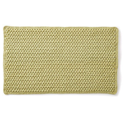 Bernat Crochet Bubble Bathmat Crochet Rug made in Bernat Maker Home Dec yarn